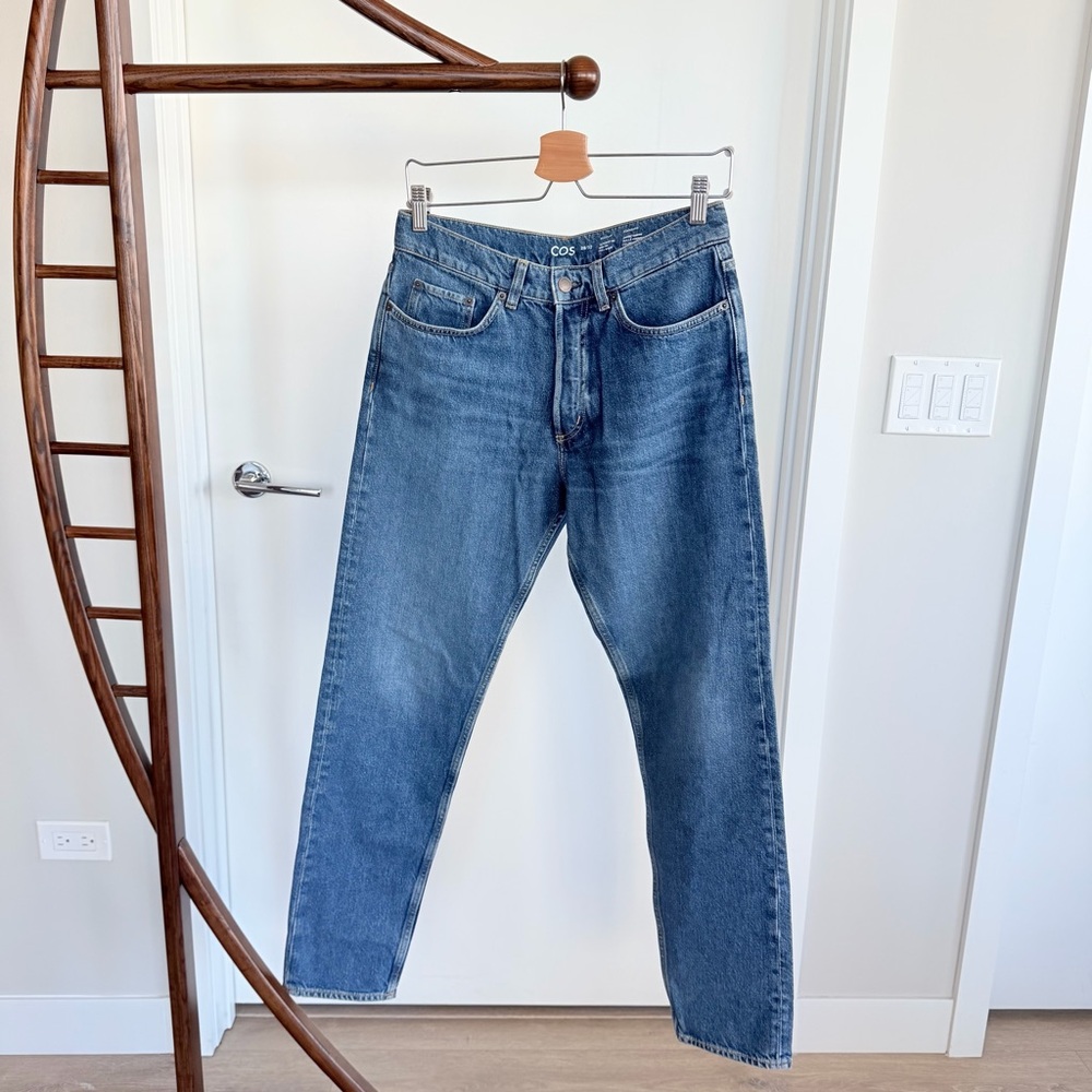 Men’s COS Jeans ; Tapered Leg, Mid Rise 29/32